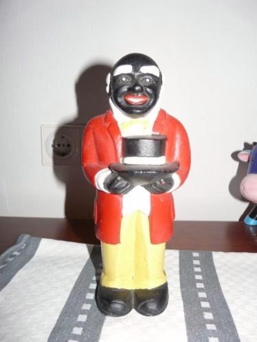 vintage tin money bank: vintage tin money bank