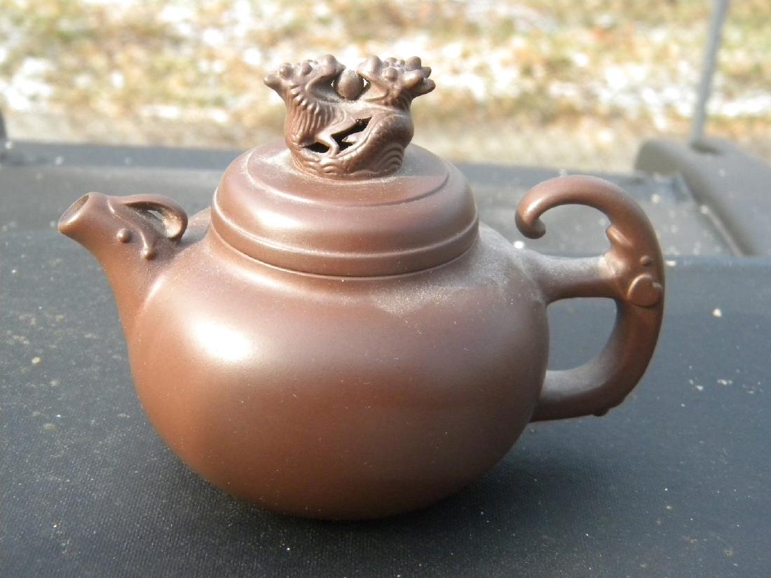 Antique Chinese Yixing Zisha Teapot (1 of 5)