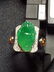 18K Gold Diamond Green Jadeite Frog Men's Ring - 2