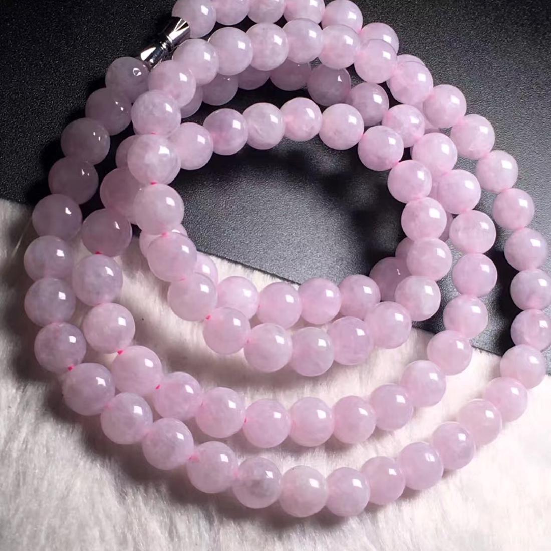 Natural Jadeite Bead Necklace (1 of 4)