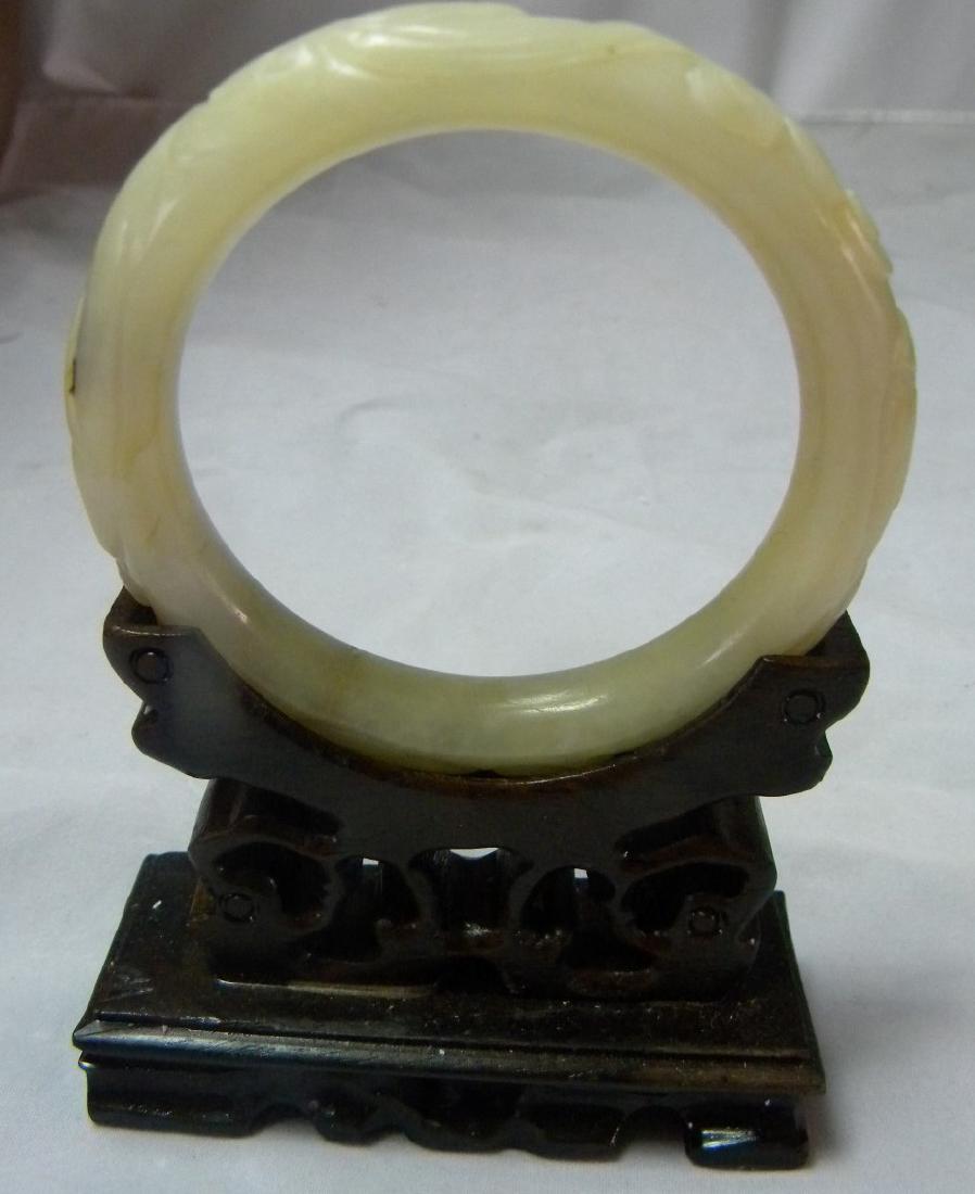 Antique Chinese Carved Dragon Bracelet (1 of 5)