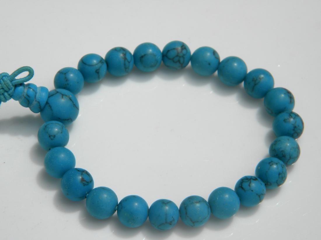 Vintage Turquoise Bead Bracelet (1 of 3)