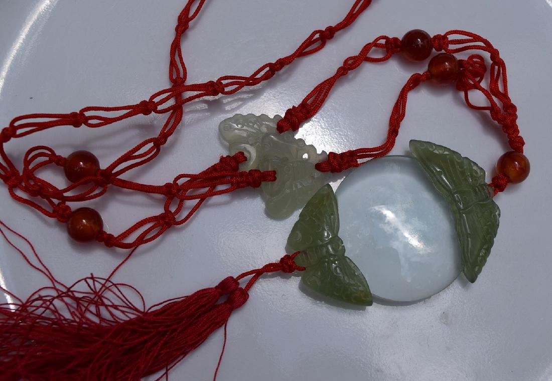Vintage Jade Magnifier Necklace (1 of 3)