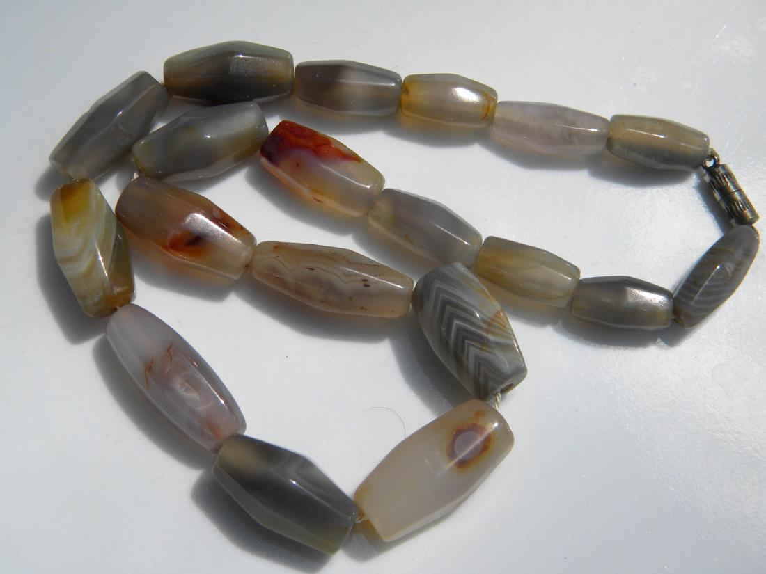 Vintage Carnelian Bead Necklace: Vintage Carnelian Bead Necklace, length: 17"