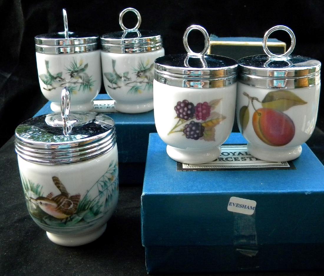 Group of Royal Worcester Porcelains with origional Box: Group of Royal Worcester Porcelains with origional Box