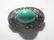 Antique Chinese Turquoise Silver Filigree Brooch Pin