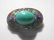 Antique Chinese Turquoise Silver Filigree Brooch Pin - 2