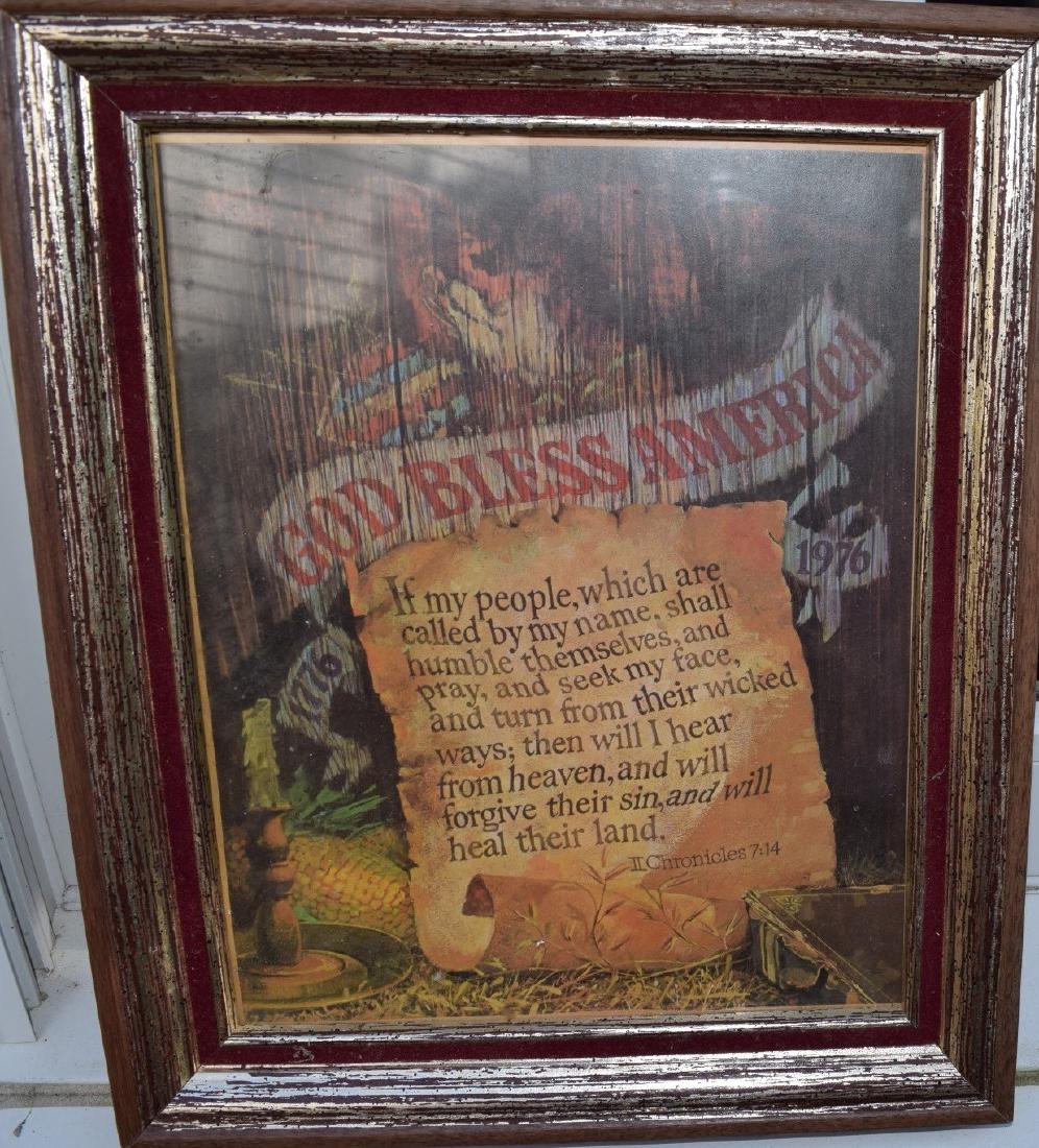 Antique Picture Framed anout America (1 of 4)