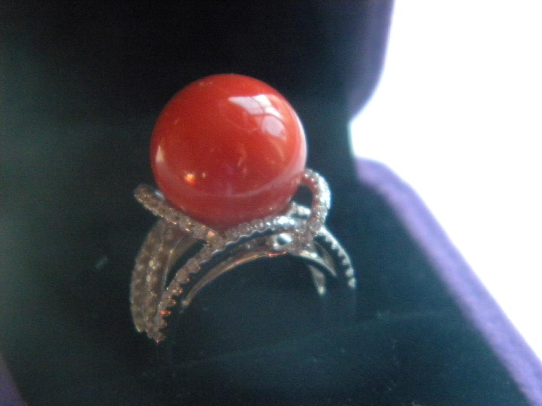 Vintage Natural Red Coral Ring (1 of 8)