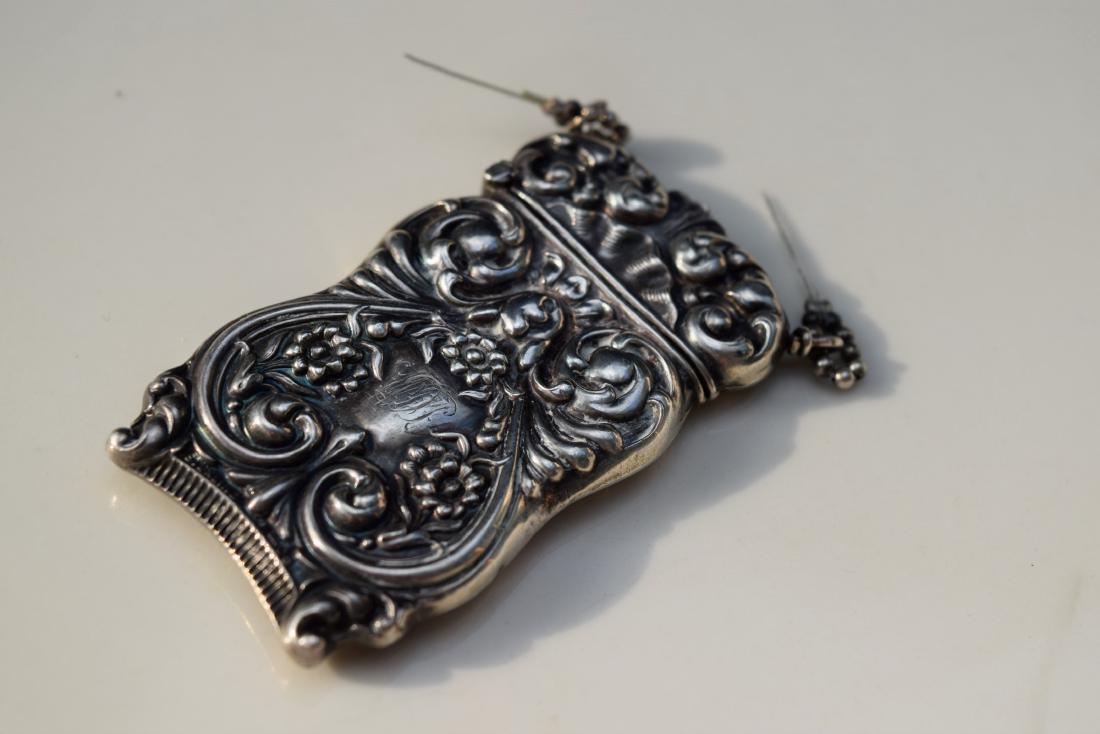 Antique Silver Box: Antique Silver Box, size: 2"