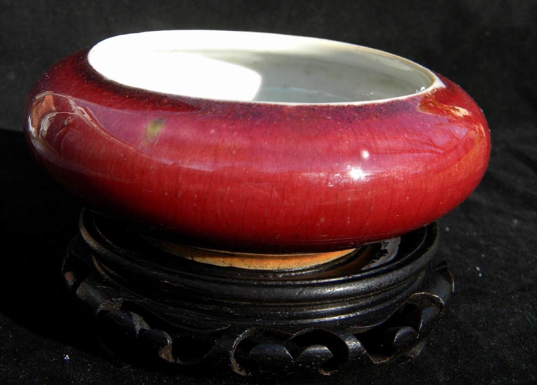 Antique Chinese Red Glazed Brush Washer (1 of 5)
