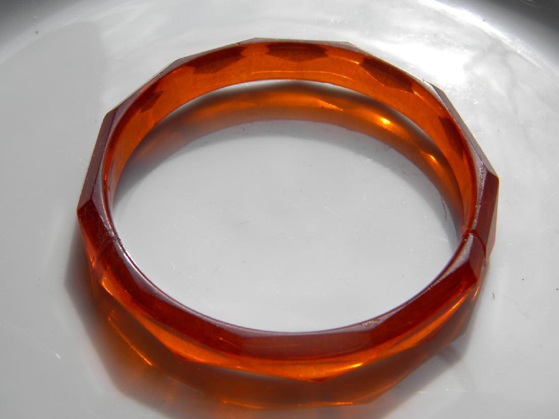 Antique Natural Amber Bracelet (1 of 4)