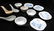 Group of Antique Chinese Cup, Dishes and Spoons - 3