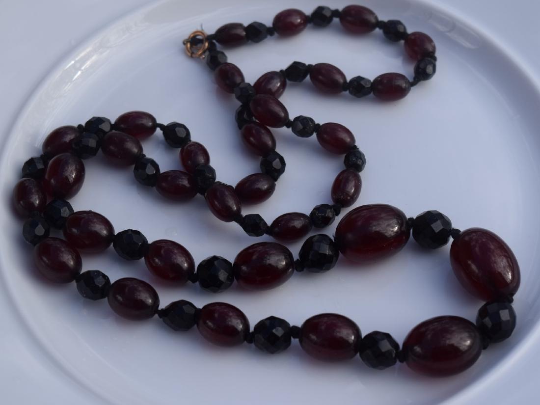 Vintage Cherry Amber Necklace (1 of 3)