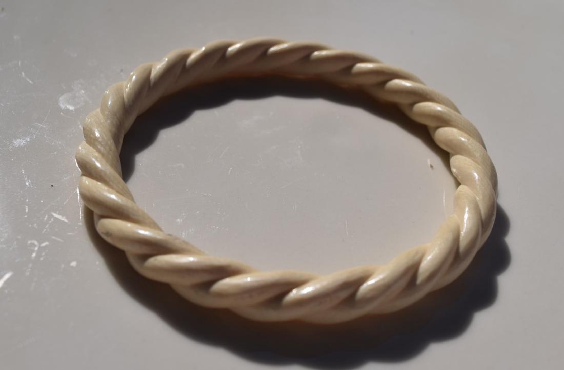 Carved Bangle Bracelet (1 of 3)