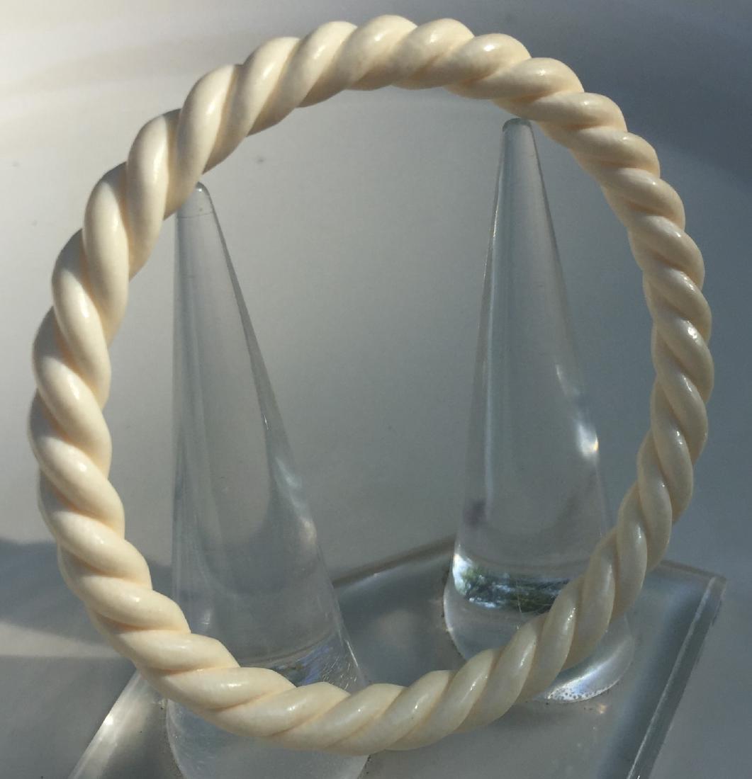 A Carved Bangle Bracelet (1 of 4)