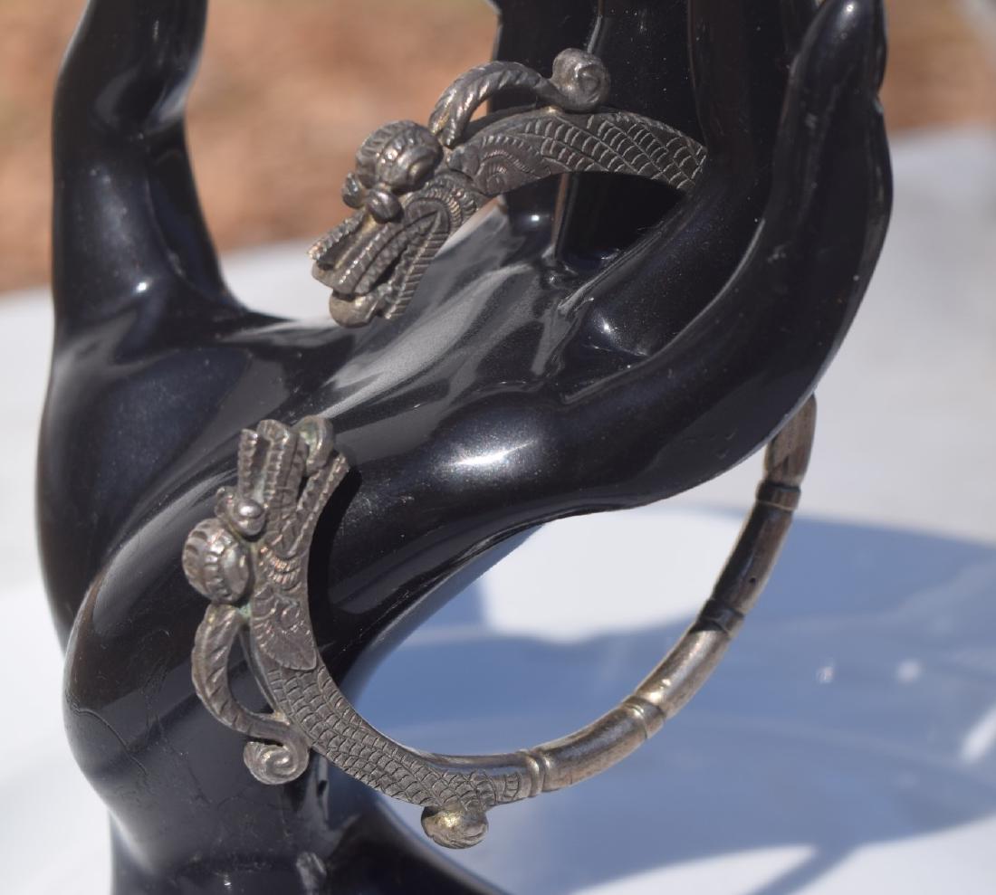 Antique Silver Dragon Bracelet (1 of 3)