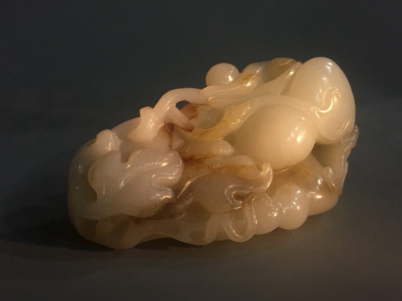 Antique Chinese Nephrite White Jade Pendant (1 of 3)