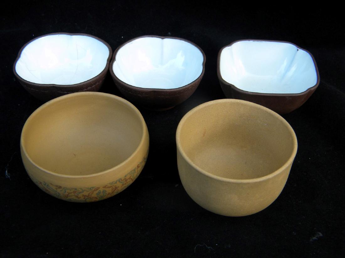 Five Yixing Zisha Tea Cups (1 of 4)