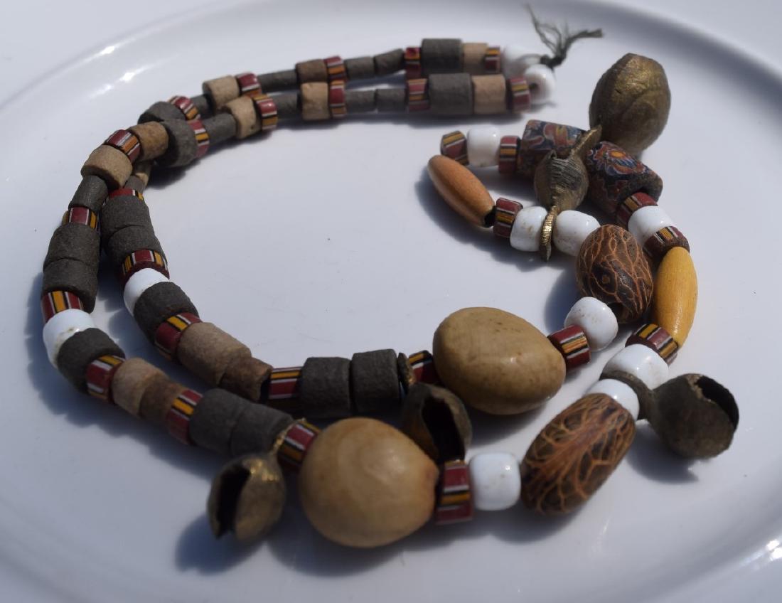Antique African Exchange Beads Necklace (1 of 2)