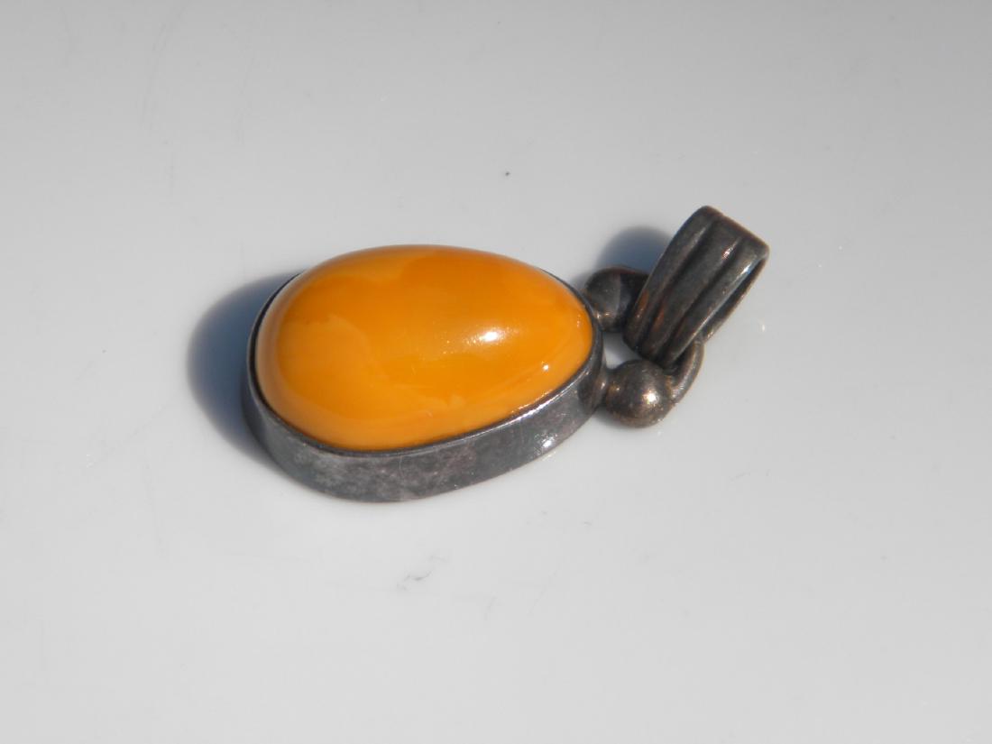 Antique Butter Scotch Amber Pendant (1 of 4)
