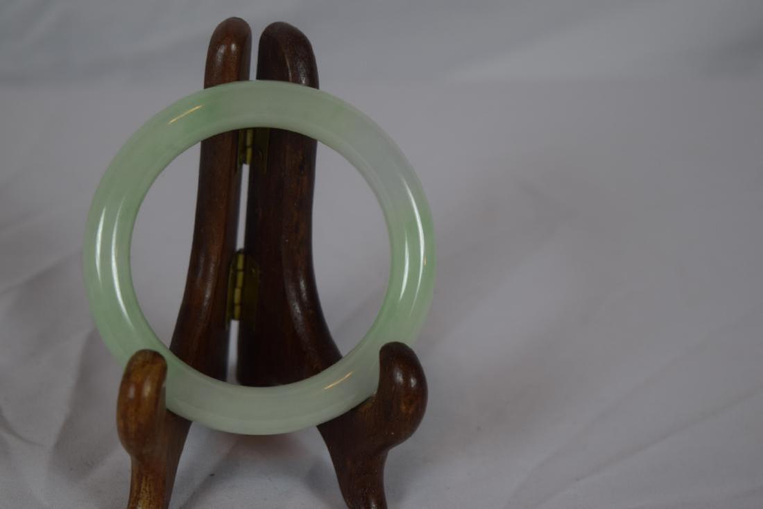 Vintage Jadeite Bangle Bracelet (1 of 2)