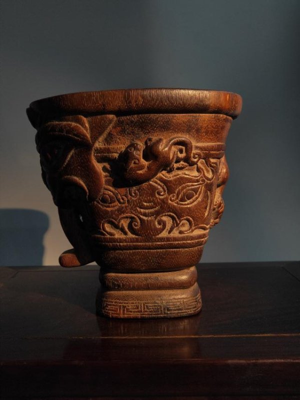 Antique Chinese Chen Xiang Cup (1 of 5)