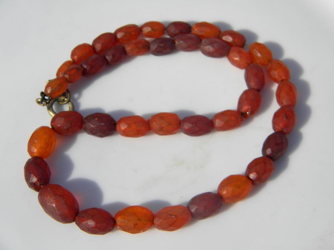 Antique Amber Necklace (1 of 3)