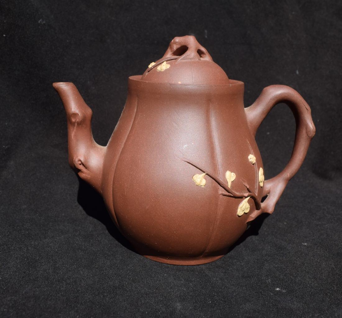 Antique Chinese Yixing Clay Zisha Pottery Teapot Tree (1 of 4)