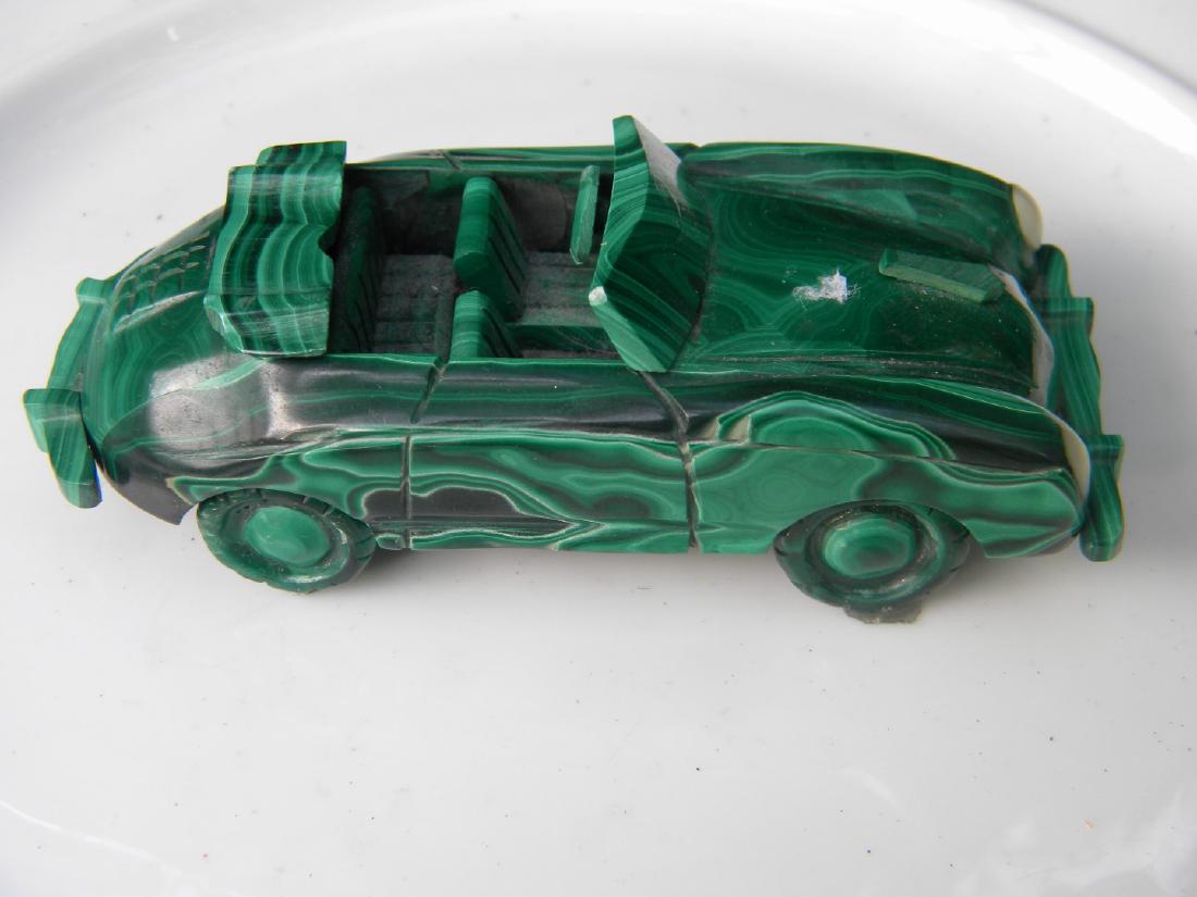 Vintage Malachite Car Statue (1 of 7)