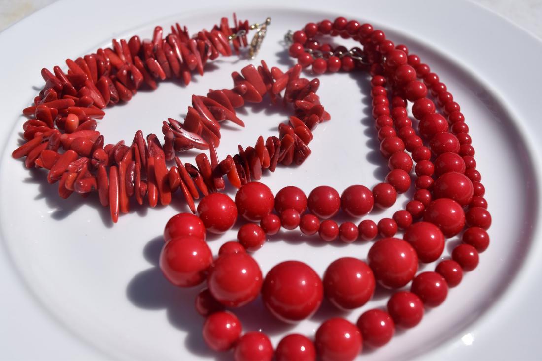Two Red Necklaces (1 of 4)
