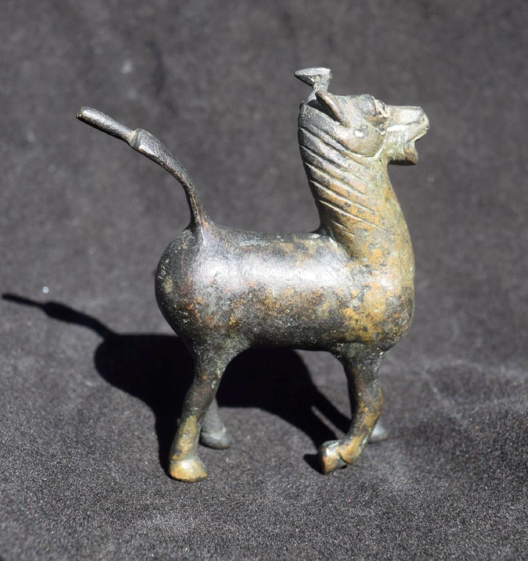 Antique Chinese Bronze Horse Statue (1 of 3)