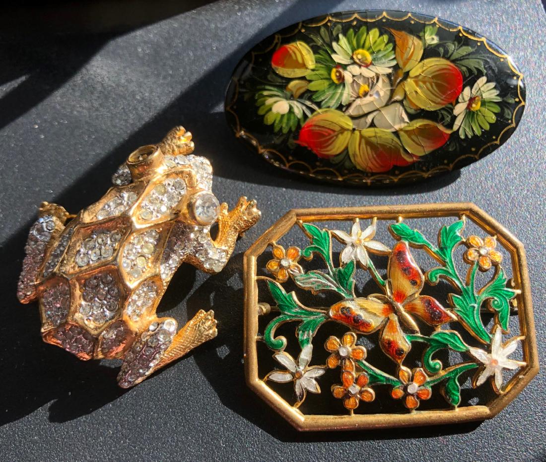 Group of Three Brooch Pins (1 of 1)