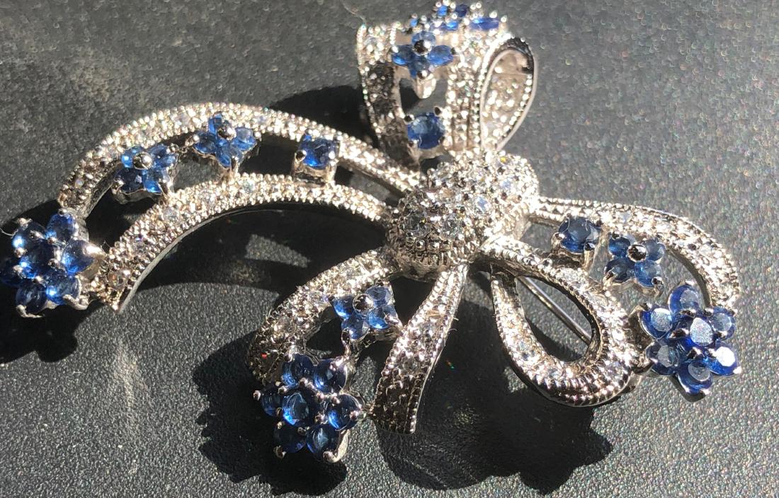 vintage Silver Brooch Pin Marked 925 (1 of 7)