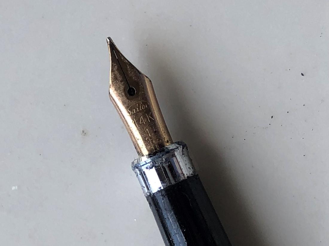 Vintage Sailor 14K Gold Fountain Pen