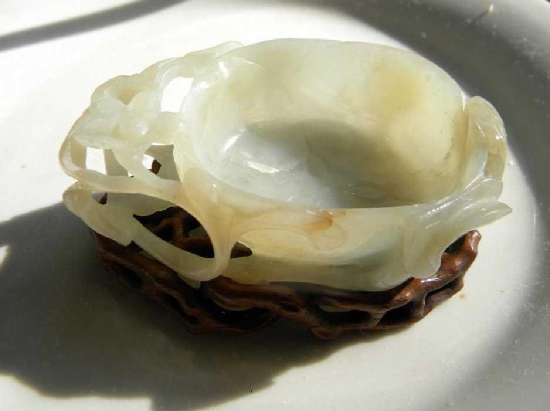 Antique Chinese White Jade Brush Washer Ming Dynasty (1 of 5)