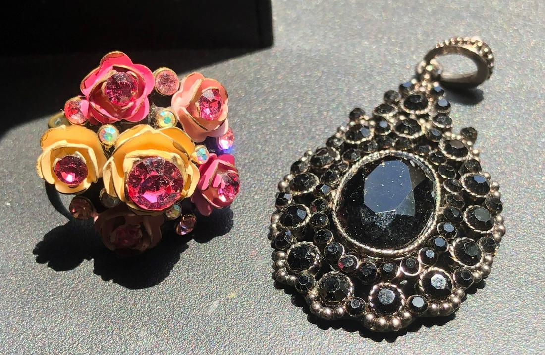 Vintage Flower Ring and Pendant (1 of 5)
