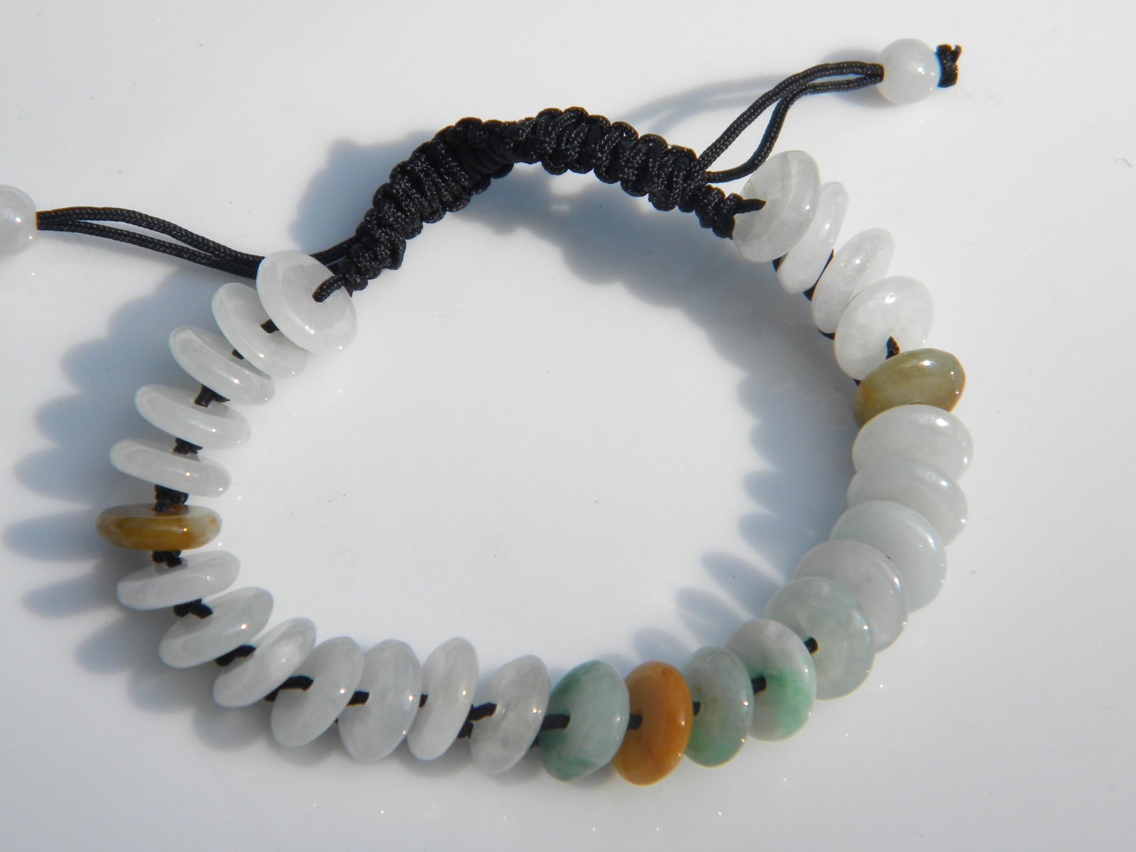 Vintage Natural Jadeite Bracelet: Vintage Natural Jadeite Bracelet