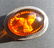 vintage Silver Amber Brooch Pin