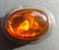 vintage Silver Amber Brooch Pin - 2