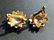 Pair of Vintage Enamel Silver Earrings - 3
