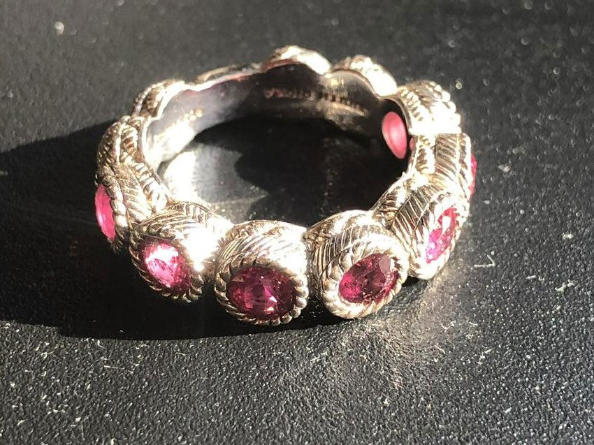 Judith Ripka Silver Ring Marked 925 (1 of 9)