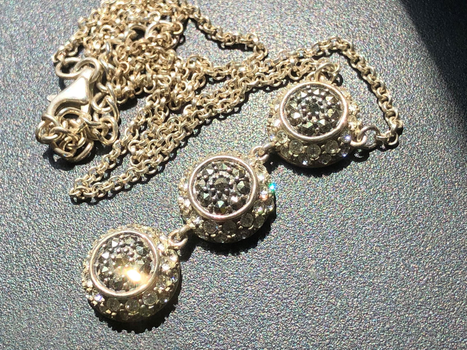 Vintage Silver Pendant Necklace (1 of 6)