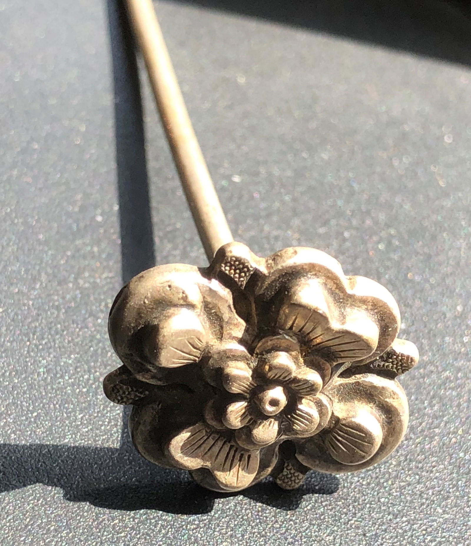 Antique Qing Dynasty Silver Hairpin (1 of 3)