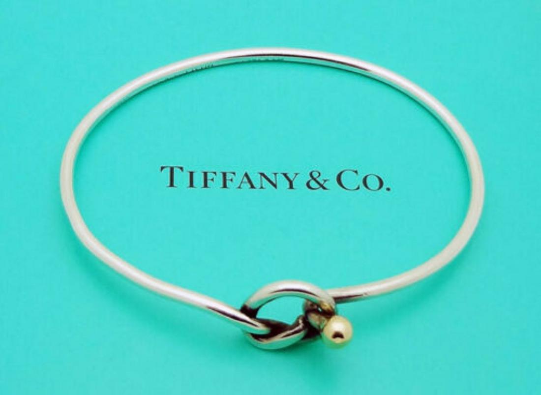 Tiffany & Co Bracelet in Sterling Silver & 14k Gold (1 of 6)