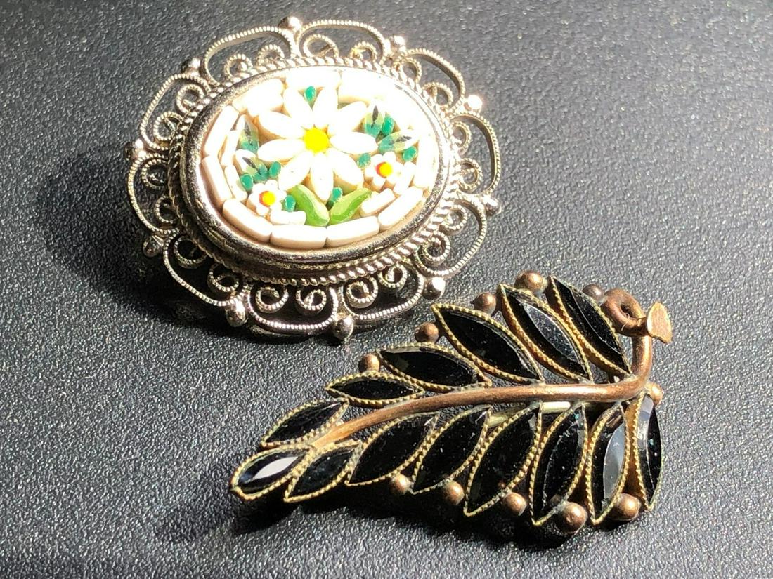 Two Vintage Brooch Pins (1 of 3)