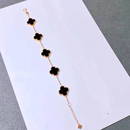 18K Gold Black Onyx Bracelet