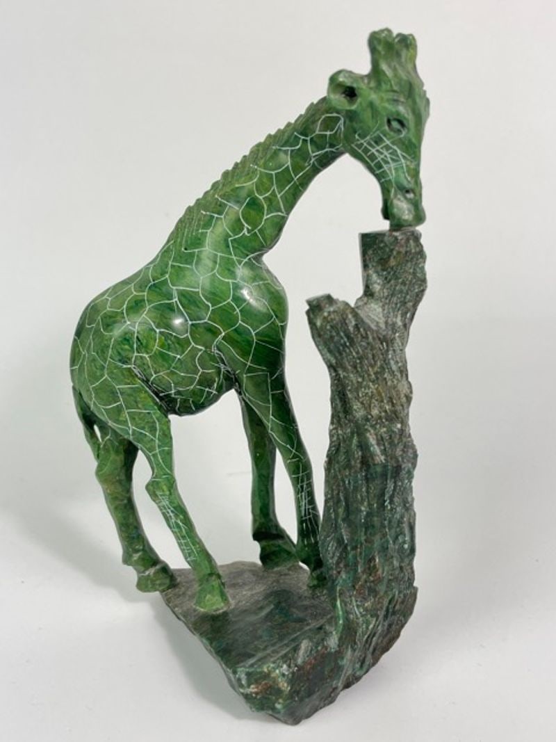 Vintage Carved Statue (1 of 3)