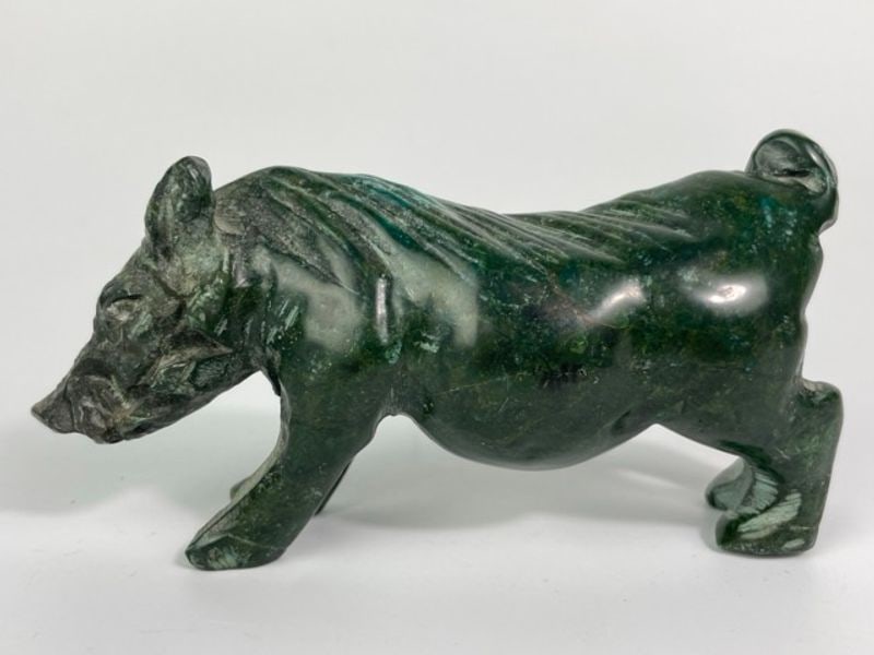 Vintage Carved Statue (1 of 3)