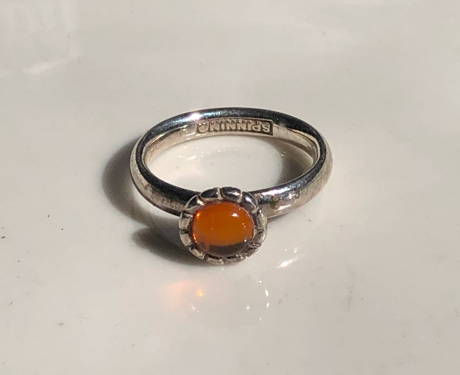 Antique Silver Ring: Antique Silver Ring, Size 5
